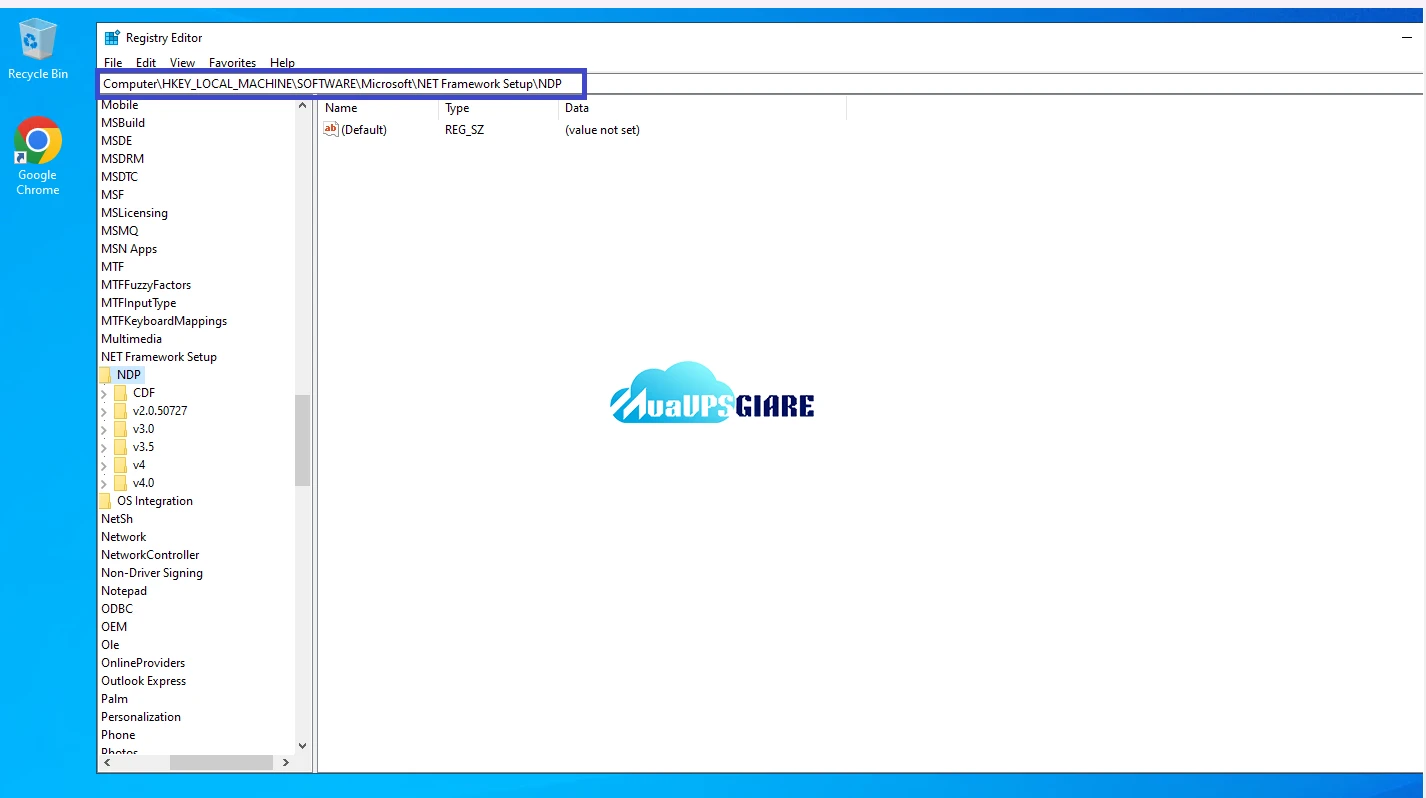 HKEY_LOCAL_MACHINE\SOFTWARE\Microsoft\NET Framework Setup\NDP