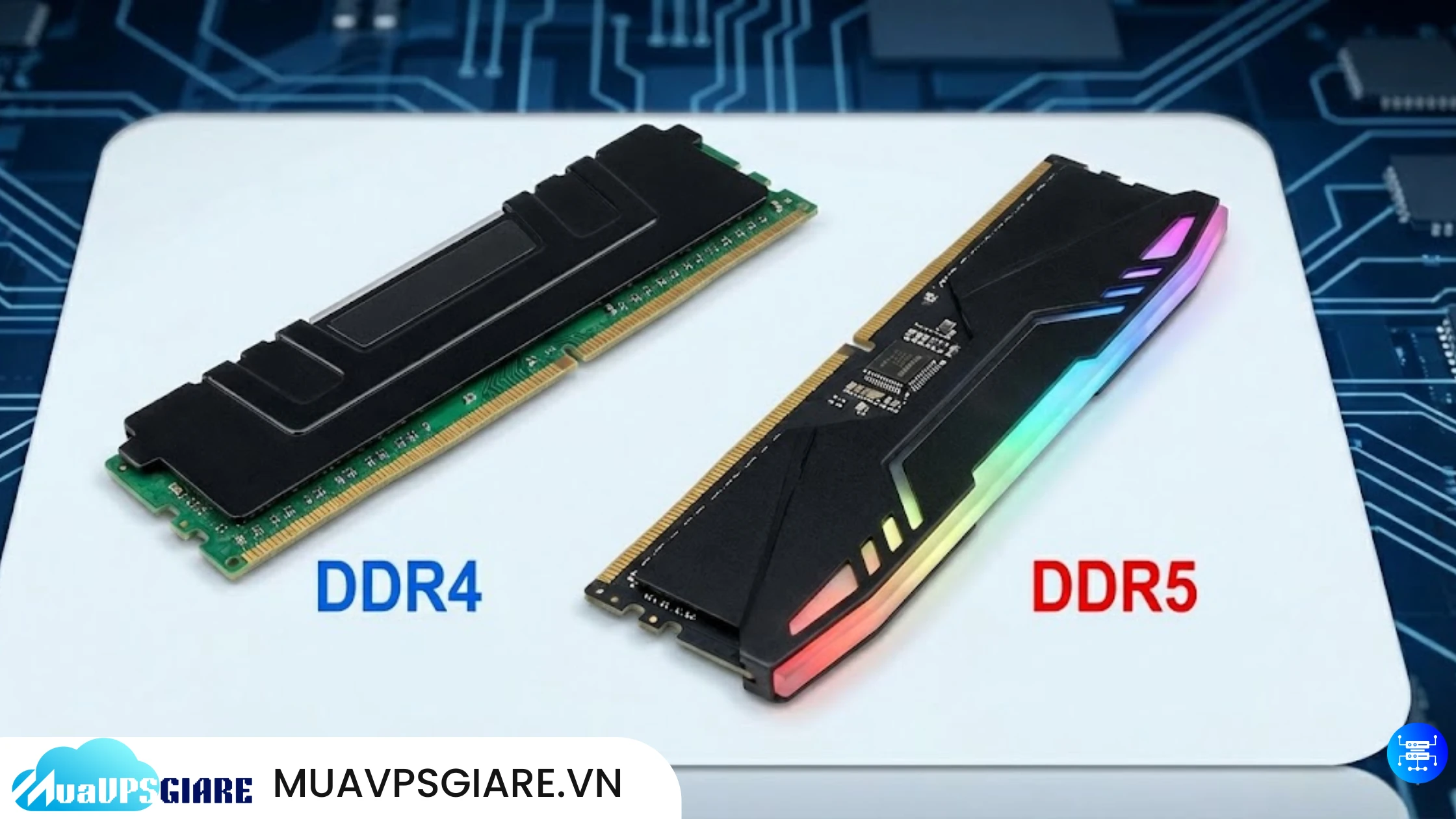 so sánh RAM DDR4và DDR5 - muavpsgiare